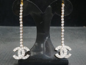 ต่างหูเพชร Chanel